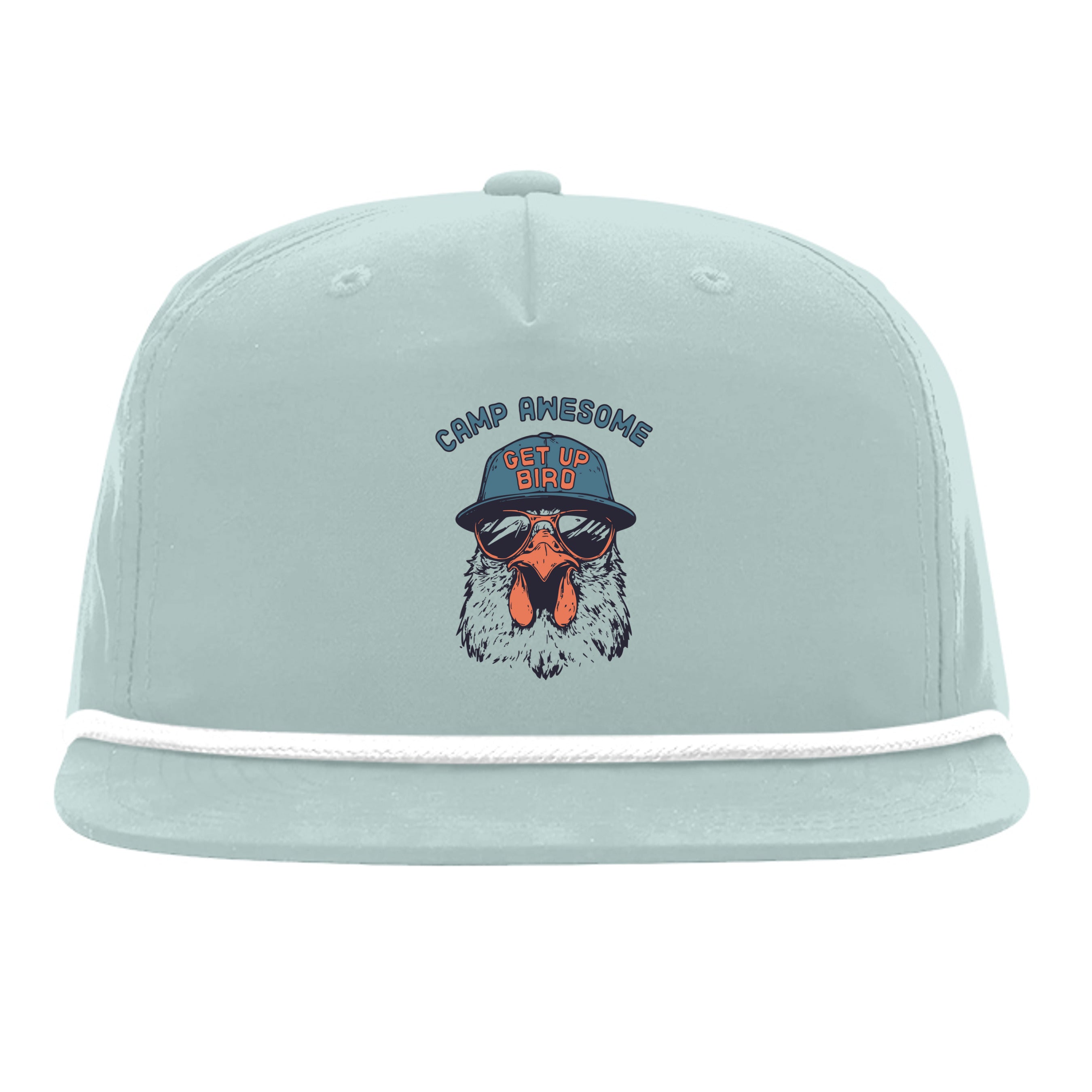 Dusty Blue/ White - 256 - FRONT